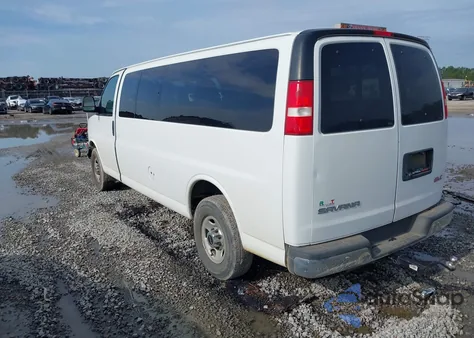 2018 GMC Savana G3500 Lt из США, поврежденный, VIN 1GJZ7PFG7J1199259